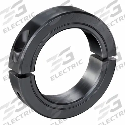 RULAND MANUFACTURING Shaft Collar: 2-Piece, Inch, Round, Clamp-On, 2 1/4 in Bore Dia - Steel Shaft Collars
