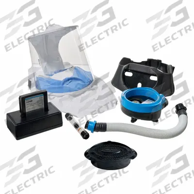 PAPR System Kit: Full Hood, Belt-Mount - Bullard General Purpose PAPR Systems