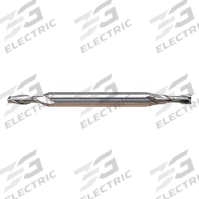 YG-1 Square End Mill: High Speed Steel, TiN Coated, Double End, 2 Flute, 11/64" Mill Dia - Double-End High-Speed Steel Square End Mills