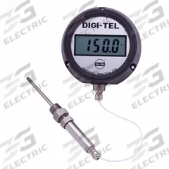 TEL-TRU Digital Thermometer: -75°F to 750°F, +/-0.4, 0.1°F /0.1°C, Fahrenheit (MPN ND4RB09115-P22042-C1025). Key specifications — Brand: TEL-TRU; Accuracy: +/-0.4.