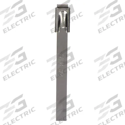 TY-RAP Cable Tie: 14 1/2 in Nominal Lg, 4 in Nominal Max. Bundle Dia., 0.31 in Wd - 316 Stainless Steel Cable Ties