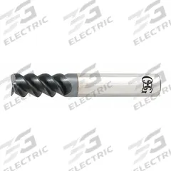 OSG Square End Mill: Carbide, TiAlN Coated, 3 Flute, 5 mm Mill Dia, 16 mm LOC, 64 mm OAL (MPN HP460-1968)