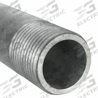 Pipe: 3/4 in Nominal Pipe Size, 10 ft Lg, Schedule 40, Galvanized Steel, Threaded on Both Ends (MPN 564-1200). Key specifications — Manufacture Location: Globally Sourced; Brand: APPROVED VENDOR; Maximum Operating Pressure: 300 psi @ 350°F; Connection Type: Male NPT x Male NPT; Pipe Material: Galvanized Steel.