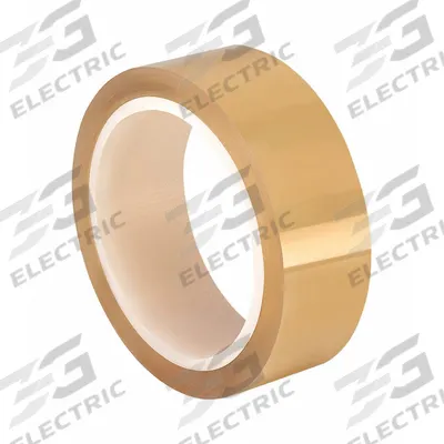 TAPECASE Electrical Tape: 1 in Wd, 36 yd Lg, 3.5 mil Thick, Polypropylene Film, Silicone - High-Temperature Electrical Tape
