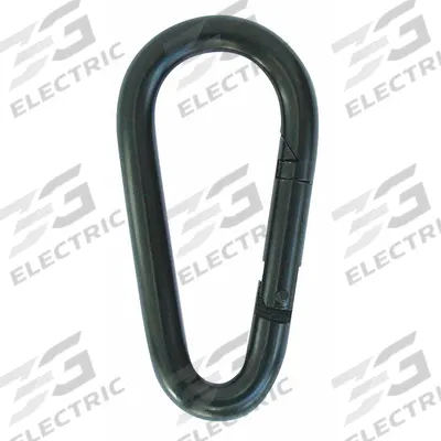 LUCKY LINE PRODUCTS Interlocking Snap: 1 Snaps, 280 lb Working Load Limit, Solid Gate - Load Rated Spring Snaps