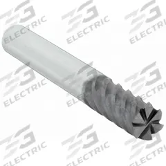 WIDIA HANITA Square End Mill: Carbide, AlTiN Coated, 4 Flute, 7/16" Mill Dia, 2" LOC, 4" OAL (MPN 4V151100AST)