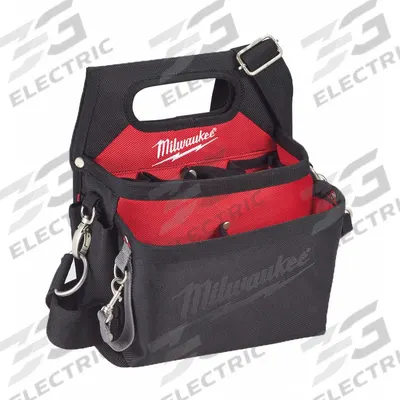 MILWAUKEE Tool Pouch: For 3 in Belt Wd - Max, 15 Pockets - Polyester Tool Pouches