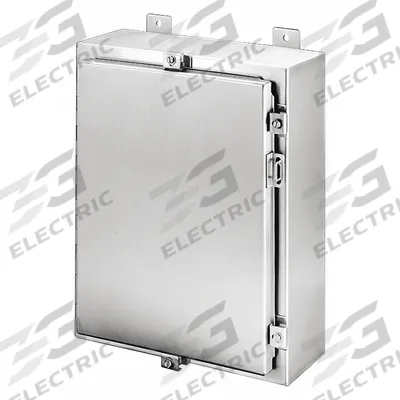 HOFFMAN Enclosure: 304 Stainless Steel, 36 in x 36 in x 12 in, NEMA 12/13/3/3R/3RX/4/4X - Stainless Steel Enclosures