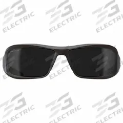 EDGE EYEWEAR Safety Glasses: Smoke Lens, Full-Frame, Metal Detectable, Black Frame, Brazeau Series (MPN TXB236). Key specifications — Brand: EDGE EYEWEAR; Frame Color: Black; Lens Color: Smoke.