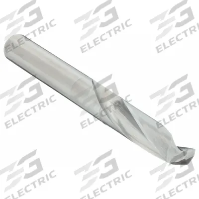 OSG Jobber Length Drill Bit: 9.8 mm, 135° 4-Facet Point, Solid Carbide - Solid Carbide Jobber-Length Drill Bits for Horizontal Drilling