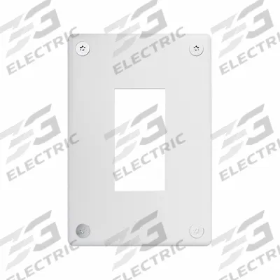 LEGRAND Wall Plate: Decorator-Rocker, 1 Gang, White - Tamper-Resistant Wall Plates