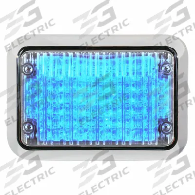 CODE 3 Perimeter Light: Emergency Vehicle Perimeter Light, Blue, 6 W Watt - Emergency Vehicle Perimeter Lights