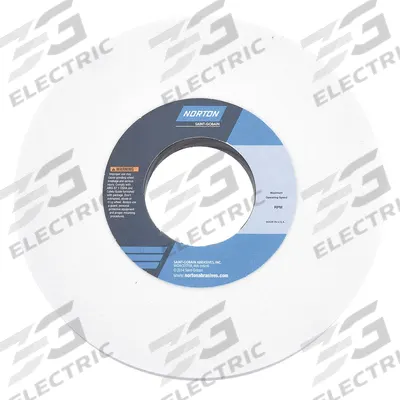 NORTON Straight Grinding Wheel: Type 1, 14" x 1 1/2" x 5" - Grinding Wheels for Light-to-Moderate Grinding of Tool Steels