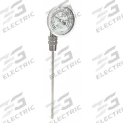 APPROVED VENDOR Dial Thermometer: 0°F to 250°F /-20°C to 120°C, 9 in Stem Lg, 3 in Dial Dia (MPN 1NGB5). Key specifications — Accuracy: ±1 % @ 41 to 200 °F, ±1.5 % Otherwise; Brand: APPROVED VENDOR.