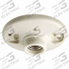 LEVITON Lampholder: Lamp Holder, Medium Screw (E26), 4 1/2 in Overall Lg, 660 W Watt, 250V AC Volt (MPN 49875). Key specifications — attr234509: Medium Screw (E26); attr234515: 250V AC; attr327041: Lamp Holder; attr239872: LEVITON; attr234516: White; attr234535: Single Circuit.