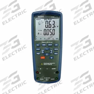 REED INSTRUMENTS LCR Meter: 2,000 pF to 2,000 uF, 20 ohm to 200 megaohm - LCR Meters