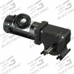 DAYTON DC Gearmotor: Right Angle, 12V DC, TENV, 54 RPM, 165 in-lb Max Torque, 28:1, 16 A, CW/CCW (MPN 5LAF7). Key specifications — Motor Type: Permanent Magnet DC; Brand: DAYTON; Full Load Current: 16 A.