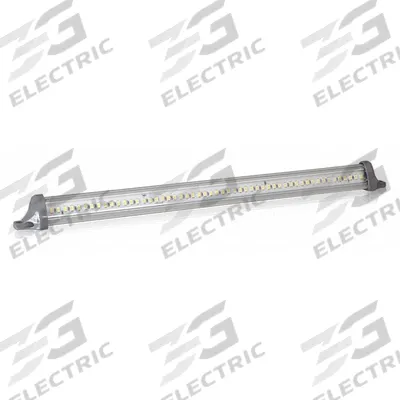 MAXXIMA Undercarriage Light: Courtesy Light, LED, Clear, Rectangular, 12.8V DC - Compact Courtesy Lights