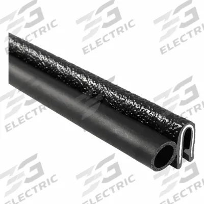 TRIM LOK Trim Seal: Rounded, 250 ft Overall Lg, PVC Outer, EPDM Bulb - General Purpose A- & D-Profile Edge Trim Seals