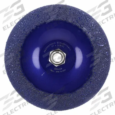 NORTON Diamond Wheel: Type 29, 7 in x 5/8"-11, Diamond - Diamond Grinding Wheels for All Materials