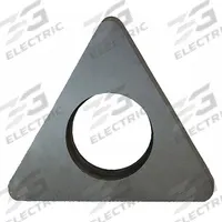 ULTRA-DEX USA Shim Seat: For Use With Boring Bars, Triangle, Fits Ultra-Dex Brand, 1/8 in Overall Ht (MPN 968-000-067)