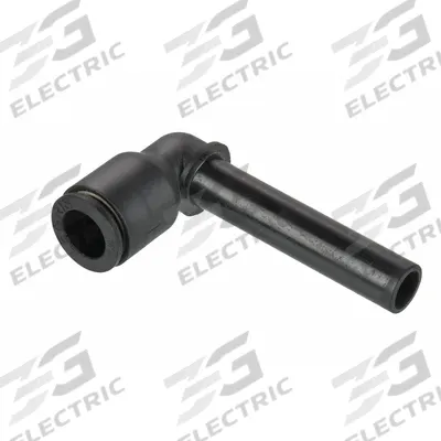 LEGRIS Push-Fit Elbow Fitting: 8 mm OD x 10 mm OD Size, Push-to-Connect x Push-to-Connect - Nylon & Nickel-Plated Brass Tube Fittings