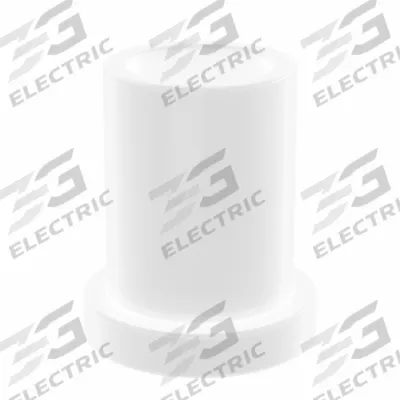 OILITE Flanged Sleeve Bearing: Acetal, 3/8 in Bore, 1/2 in OD, 3/4 in Overall Lg - Wet-Environment Plastic Flanged Sleeve Bearings
