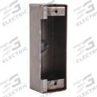 KEEDEX Weldable Gate Box: Electric Strike Box, Steel, 1 Mounting Holes, Hardware Included, Silver (MPN K-BXES16). Key specifications — Brand: KEEDEX; Color: Silver; Finish: Unfinished; Hardware Included: Yes; Material: Steel; Product Type: Electric Strike Box.