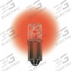 APPROVED VENDOR Compact LED Bulb: LED, Miniature Bayonet (BA9s), (T) Tubular, T3-1/4, 3T4/48V, Red (MPN LM1048MB-R). Key specifications — Light Color: Red; Trade Number: 3T4/48V; Voltage: 48V AC; Brand: APPROVED VENDOR; Bulb Shape: T3-1/4.