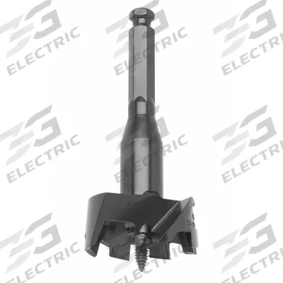 MILWAUKEE Self Feed Drill Bit: 2 in Drill Bit Size, Hex, 7/16 in Shank Dia - Self-Feed Drill Bits