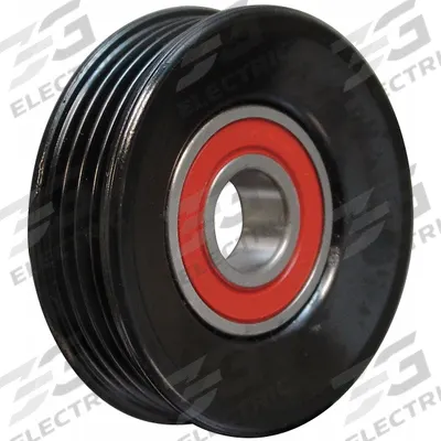 DAYCO Idler Pulley: Idler Pulley, 89029, Serpentine, 4PK Compatible Belt Trade Size - Ribbed V-Belt Idler Pulleys for Vehicles