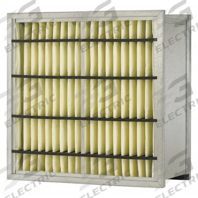GRAINGER Rigid Cell Air Filter: 20 in x 24 in x 6 in, Synthetic, Single Header - MERV 13 Rigid Cell Air Filters