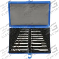 CHICAGO-LATROBE Drill Bit and Tap Set: 20 Pc, 5/16" to 27/64" Drills (MPN 12910). Key specifications — attr1300596: Straight Flute.