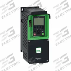 SCHNEIDER Variable Speed Drive: In Phase Three, 380-480V AC, Out Phase Three, 4 hp_5 hp, IP21 (MPN ATV630U40N4US). Key specifications — Style: Chassis; Color: Black/Green; Output Voltage: 380-480V AC; Output Phase: Three.