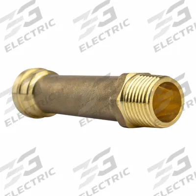 APPROVED VENDOR Slip Adapter: 1/2 in OD x 1/2 in Pipe Size, Push-to-Connect x MNPT - Standard Brass Push-to-Connect Tube Fittings
