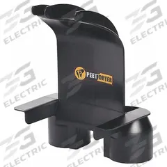 PEET DRYER Helmet Attachment: Helmet Attachment, 7 1/2 in Overall Lg, 5 1/2 in Overall Wd, HDP-6. Key specifications — Brand: PEET DRYER; Color: Black.