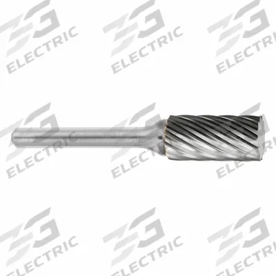 SGS PRO Carbide Bur: Cylinder, SA-43, Inox Cut, 1/8" x 9/16" Head - Inox-Cut Cylinder Burs
