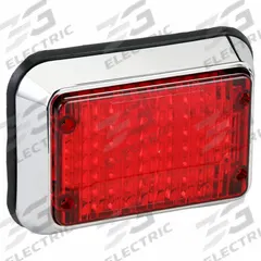 CODE 3 Perimeter Light: Emergency Vehicle Perimeter Light, Red, 6 W Watt, Red, SAE J595 Class 1, LED (MPN 65BZR). Key specifications — Brand: CODE 3; Lens Color: Red; Number of Flash Patterns: 20; Installation Type: Permanent; Operating Voltage: 12/24V DC.