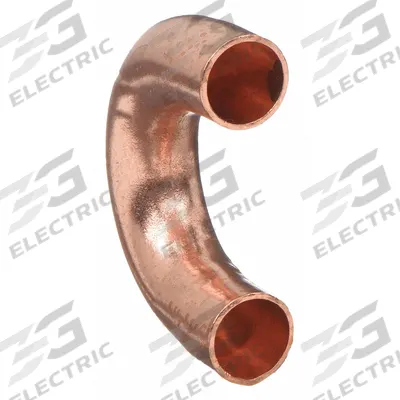 NIBCO Sweat Fitting Elbow: 1 in CTS x 1 in CTS, Cup x FTG, Wrot Copper (MPN 638 1) - Wrot Copper Tube Fittings