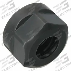 TECHNIKS Collet Nut: Hex, For ER20, M25x1.5 Thread (MPN 41120). Key specifications — attr1038651: 25,000 RPM; attr1042874: 04610; attr1033482: 41120; attr1033486: TECHNIKS.