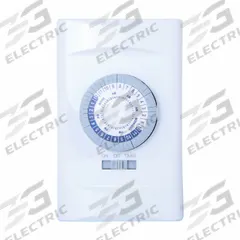 TORK Wall Switch Timer: 24 hr Max, 30 min Min, SPST, 125V AC, Wall Plate Included, White (MPN 701B). Key specifications — Brand: TORK; Includes Hold: No Hold Included.