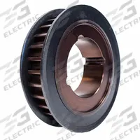 APPROVED VENDOR Timing Belt Pulley: Modified Curvilinear, Bushed, For GT Timing Belt Section (MPN 38-14MX20-2517). Key specifications — Brand: APPROVED VENDOR; Finish: Black Oxide; For Belt Series: Polychain® GT® Carbon™; For Bushing Size: 2517.