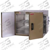 APPROVED VENDOR Laboratory Bench Oven: Forced Air, 6.6 cu ft Capacity, 287°C Max Temp, 3,000 W Watt (MPN 5DNZ5). Key specifications — Voltage: 230V AC; Brand: APPROVED VENDOR; Temperature Accuracy Tolerance: +/-0.5°C; Temperature Uniformity: +/-3.5/2.5°C @ 100°C.