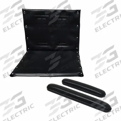 ALCO Wheelchair Upholstery and Armrest Kit: 18 in Overall Wd - Armrest Pads for Wheelchairs