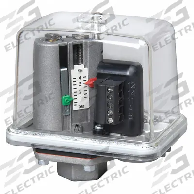 CONDOR USA, INC Pressure Switch: 1 psi – 58 psi, MDR-F Series, 1/4" NPT - Liquid- & Corrosion-Resistant Machine Tool Pressure Switches