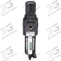 SPEEDAIRE Filter-Regulator: Intermediate Duty Series, 1/4 in NPT, 80 cfm, 40 micron, Manual Drain (MPN 4ZK87). Key specifications — attr109419: SPEEDAIRE; attr109429: Aluminum; attr109463: No; attr109467: Rubber; attr109468: Intermediate Duty.
