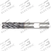 WIDIA HANITA Corner Radius End Mill: Carbide, AlTiN Coated, 5 Flute, 12 mm Mill Dia, 26 mm LOC (MPN 57NE12025V)