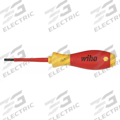 WIHA Insulated Torx Screwdriver: Insulated SoftFinish, Std Lg, Torx Tip, T10 Tip Size - Insulated Torx Screwdrivers