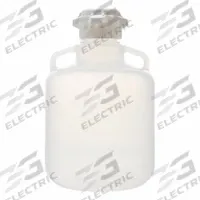 APPROVED VENDOR Plastic Carboys, Jerricans, & Jugs - Rectangular Plastic Carboys & Jerricans (MPN 155-B117-FLS). Key specifications — Body Color: Colorless; Screw Closure Size: 83 mm; Brand: APPROVED VENDOR; Closure Type: Screw On Cap; Includes Closure: Yes.