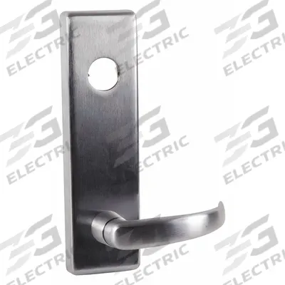 FALCON EXITS Mechanical Exit Device Trim: Stainless Steel (MPN 510L-NL-Q US32D) - Trim, Handles & Pulls for Exit Push Bars